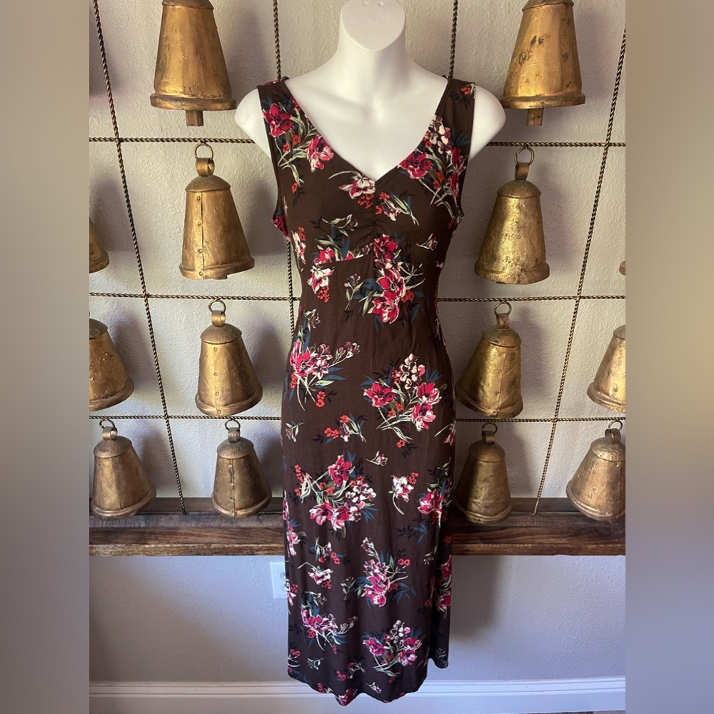 Women’s midi floral old navy dress